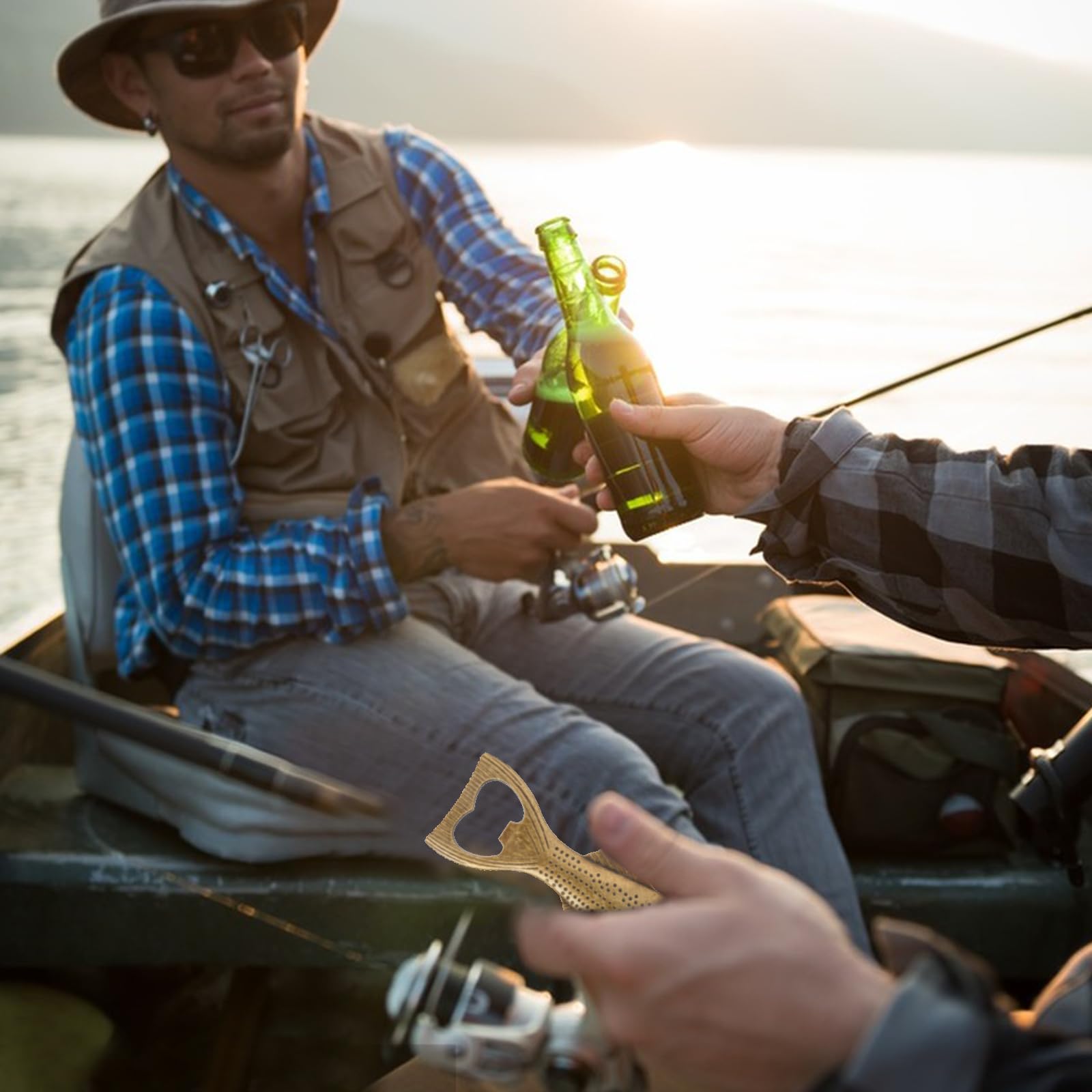 EUUPS diseño ergonómico facilita un agarre cómodo al abrir botellas.