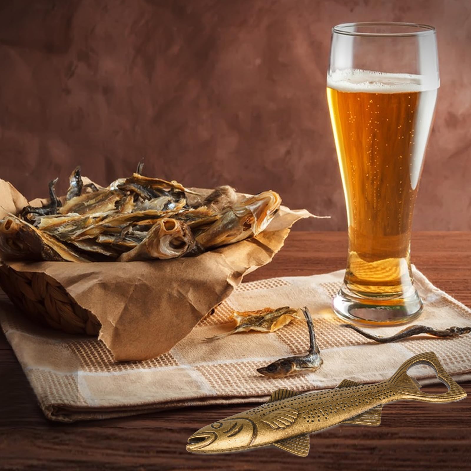 EUUPS regalo de pesca perfecto para papás, abuelos y amantes de la cerveza.