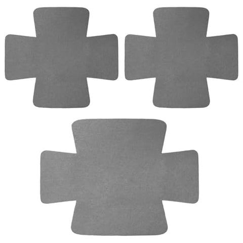 Evelots protector de fieltro gris grande entre platos para apilar sin marcas