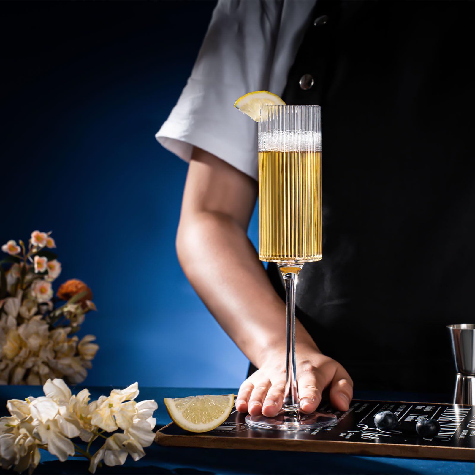 Eventpartener copas para reuniones y banquetes con base amplia estable.