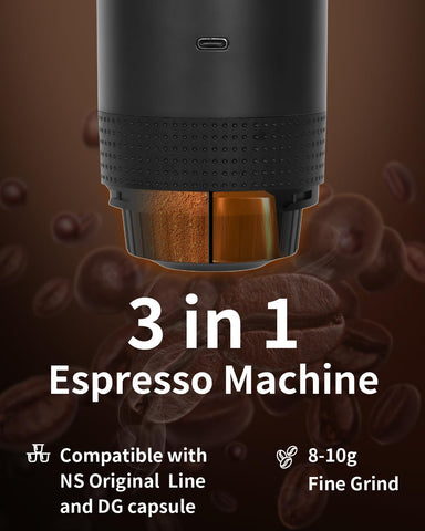Everange crema dorada en cada extracción para espresso suave y aromático.