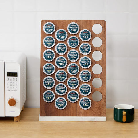 EverBBKING capacidad de 30 cápsulas K-Cup: almacenamiento práctico.