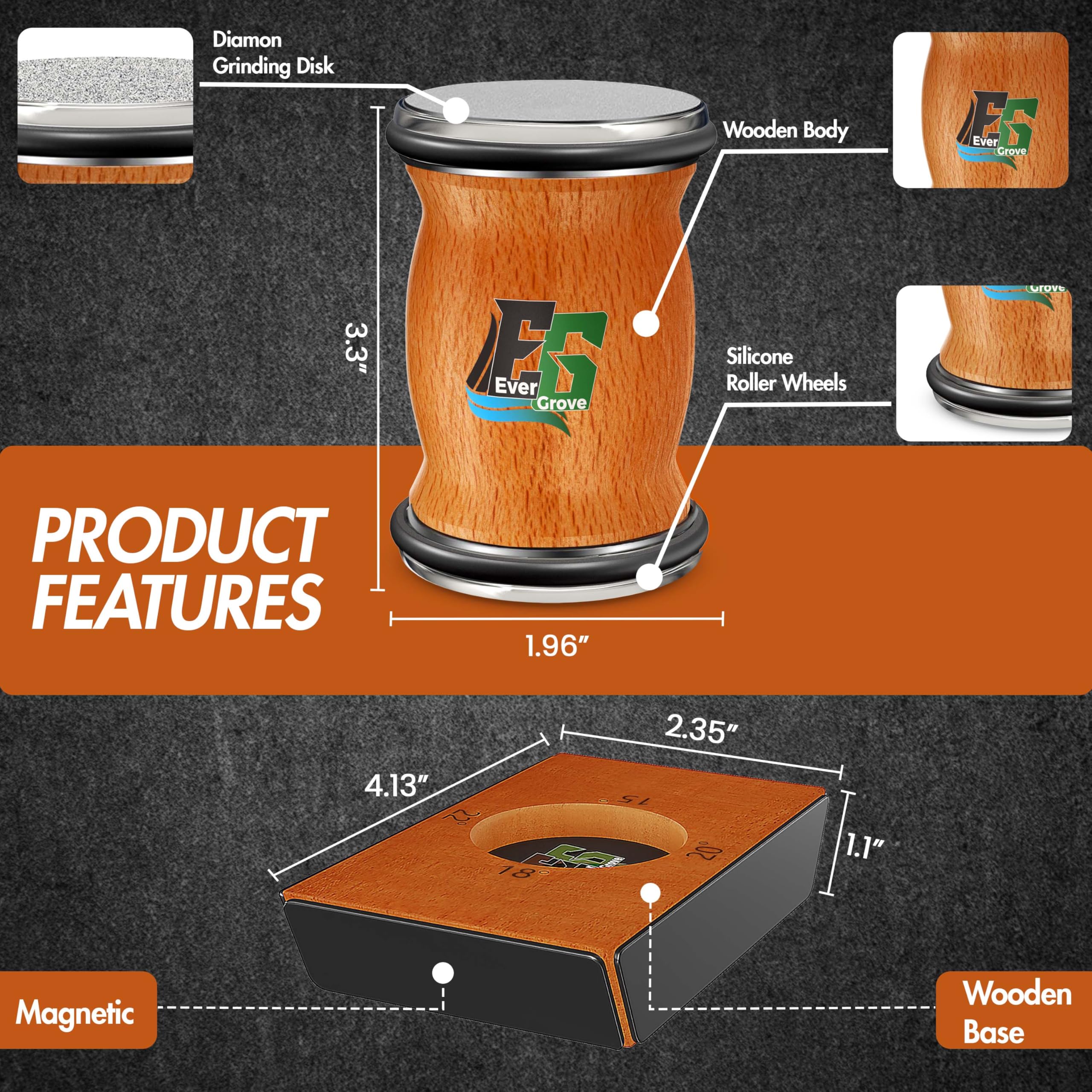 Afilado preciso para hojas de cocina con EverGrove