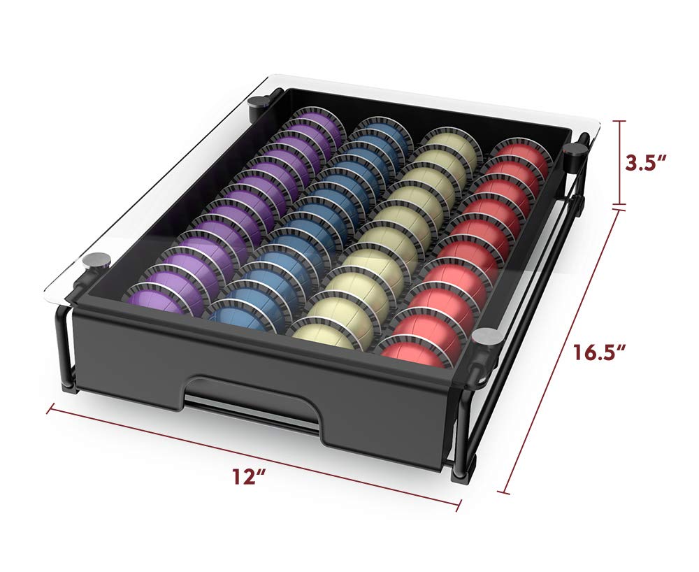 Everie perfil bajo: 3.5 pulgadas de alto para caber bajo gabinetes