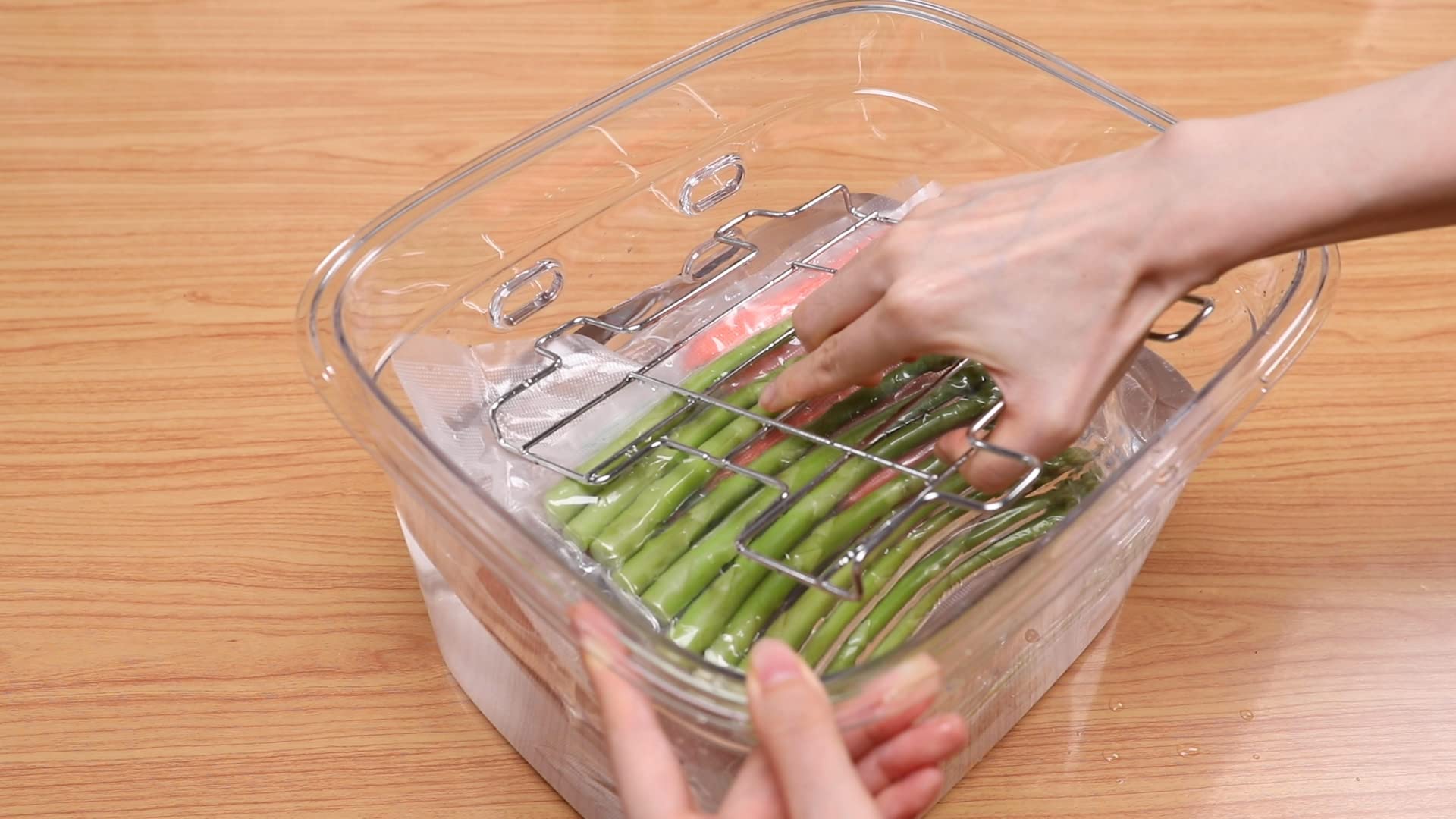 EVERIE Tapa plegable para rellenar ingredientes o agua durante cocción larga