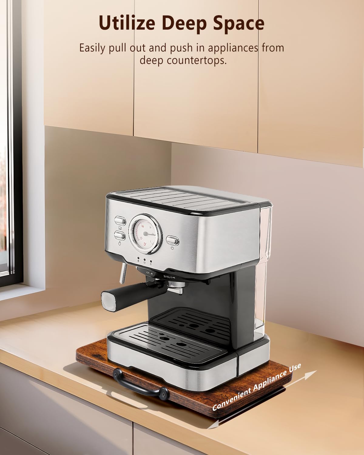 Evermagin acabado mate facilita la limpieza y combina con cocinas modernas.