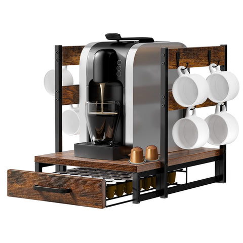 Evermagin cajón de cápsulas, 63 cápsulas, organización eficiente para tu café