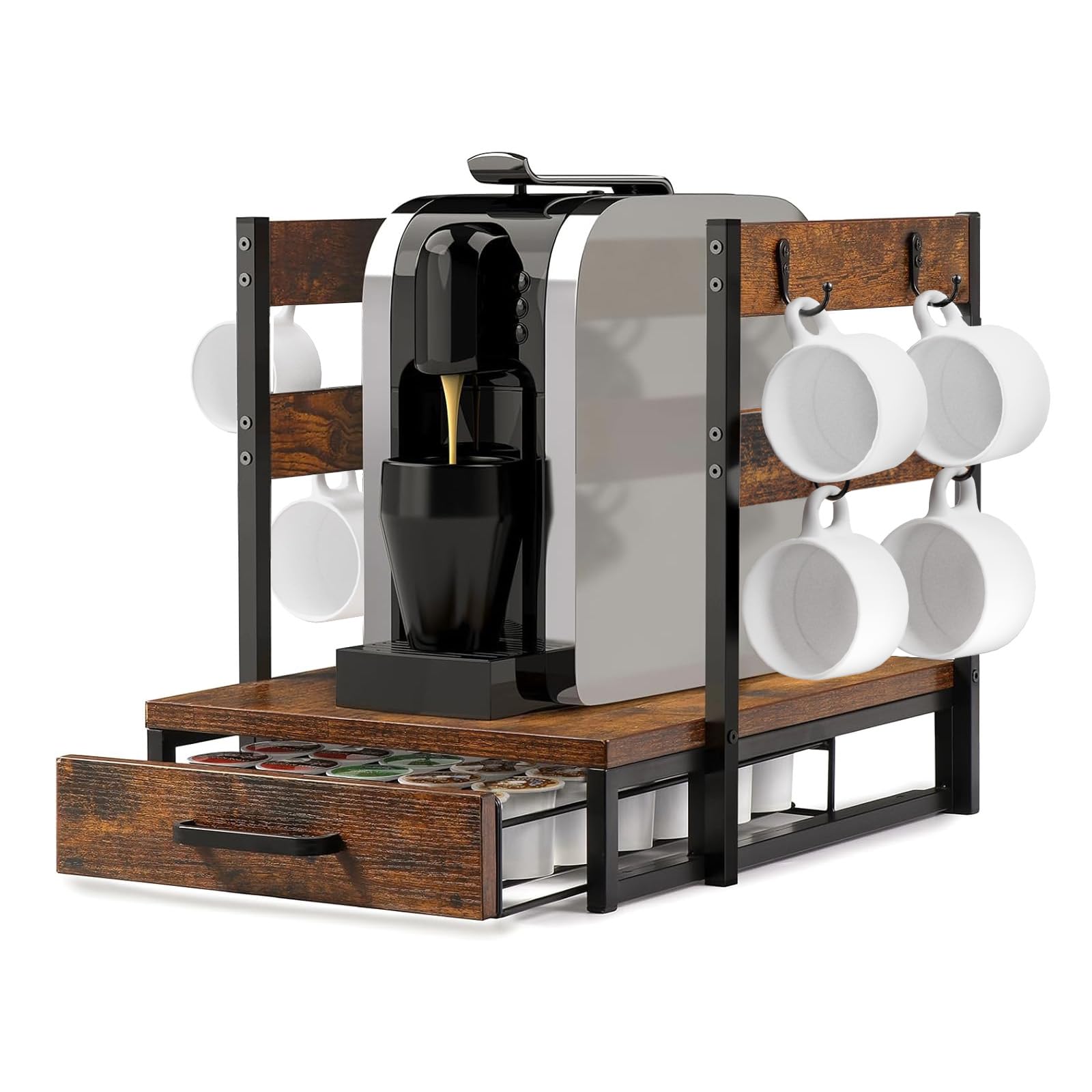 Evermagin cajón K-Cups 35 capacidades para ahorro de espacio en la cocina.