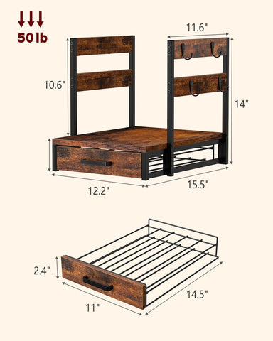 Evermagin diseño con cinco columnas facilita ordenar sabores de café.