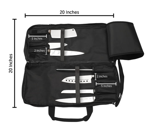 Everpride bolsa para cuchillos, diseño ligero ideal para estudiantes y demos.