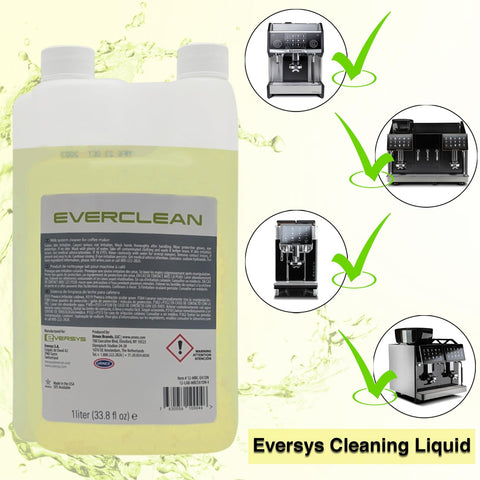 Everclean ayuda en la limpieza diaria del sistema de leche.
