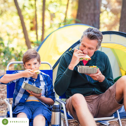 Everusely uso versátil para oficina, picnic o viaje con un solo contenedor.