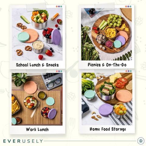 Perfecto para almuerzos en oficina o picnics con la familia.