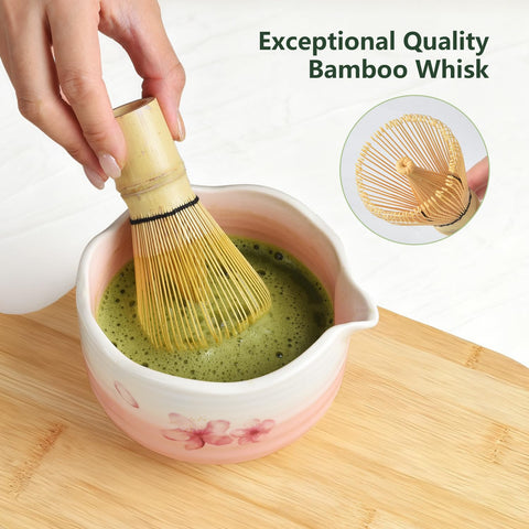 EVIE BAND cuchara bambú, dosificación precisa para matcha.
