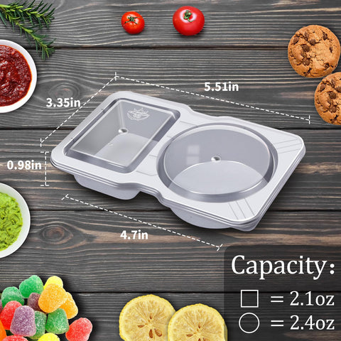 Pack para llevar Evmliy, ligero y práctico para comidas fuera de casa.