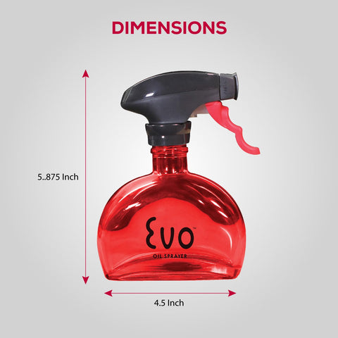 Capacidad Evo de 6 oz, ideal para oliva y aceites.