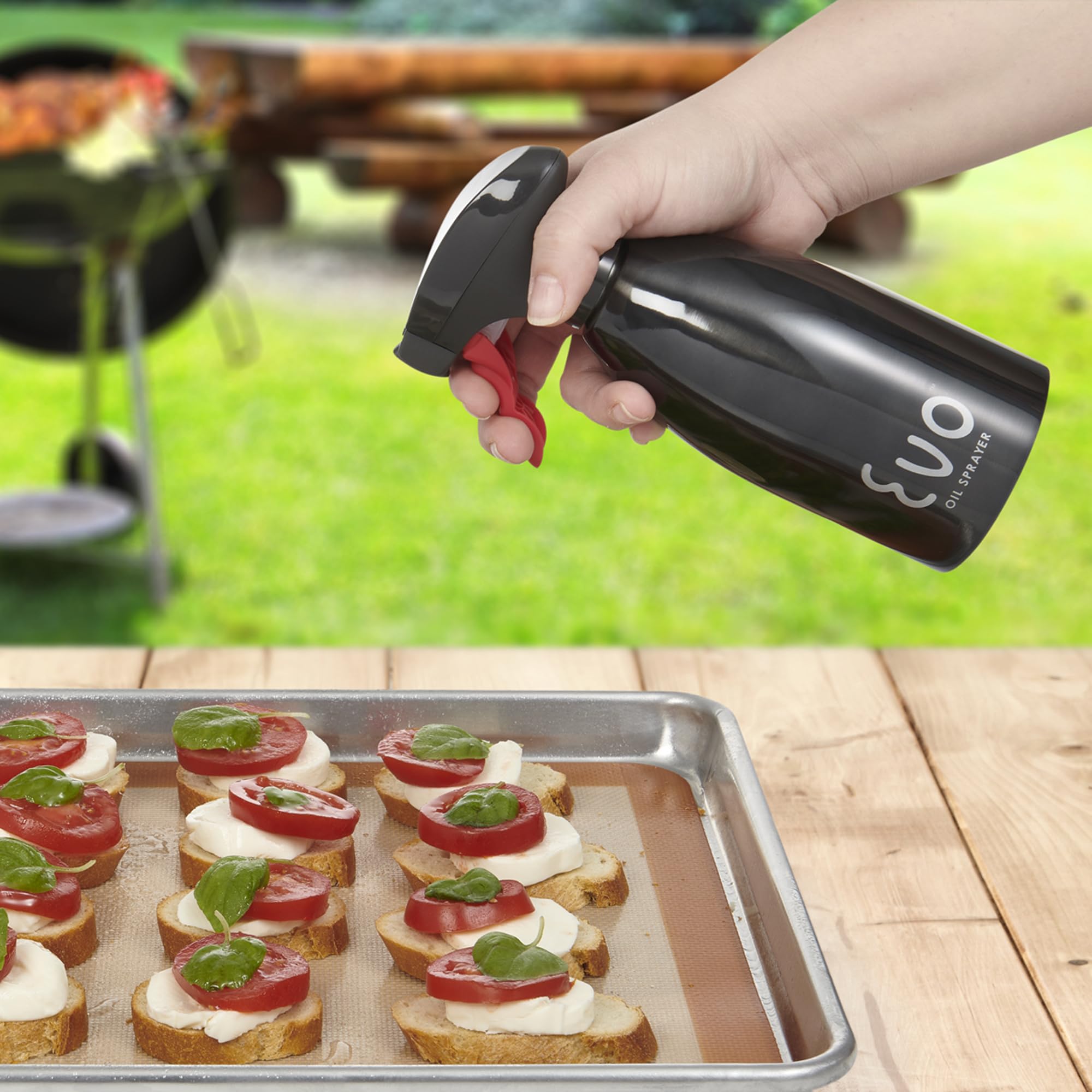 Manejo preciso Evo para dosificar aceite con control