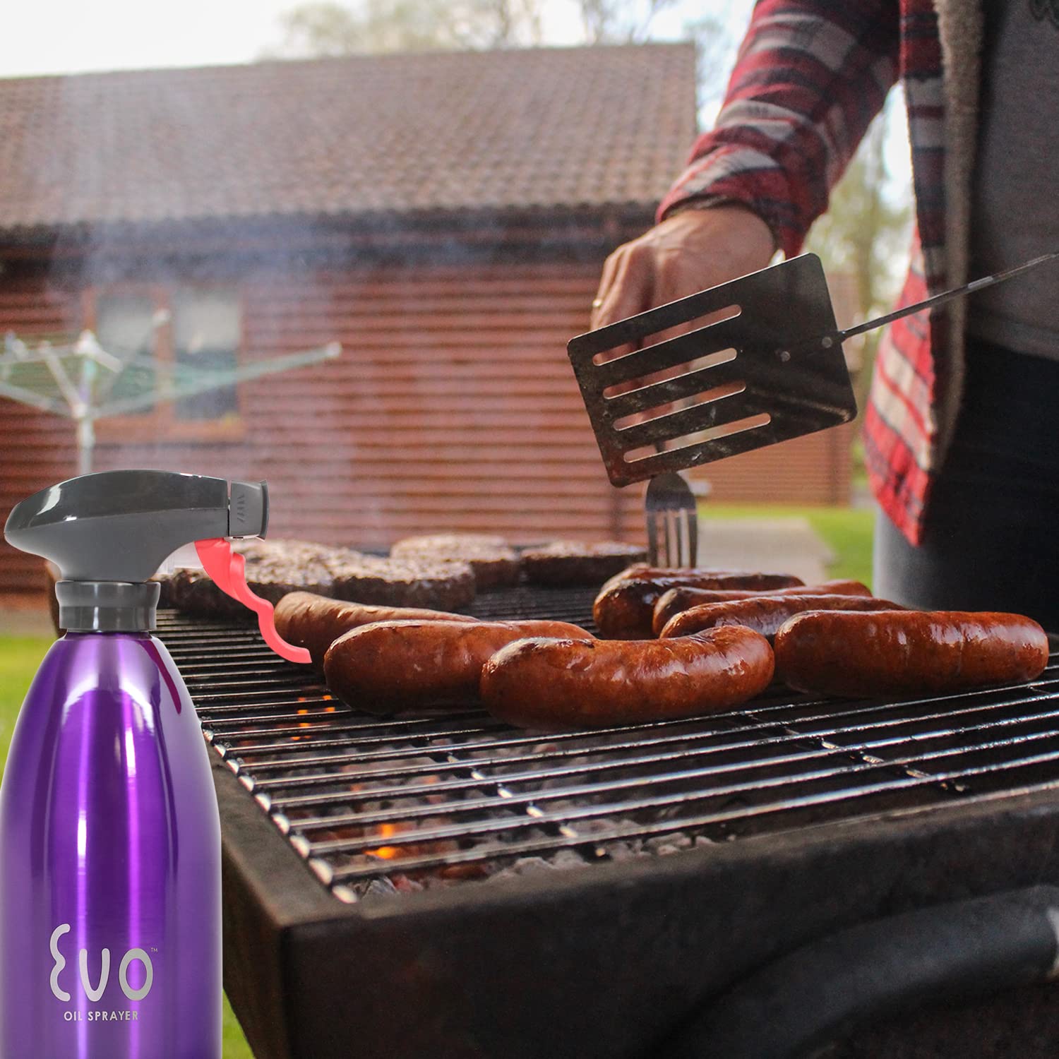 Evo pulverizador para aceites vegetales y vinagre en cocina