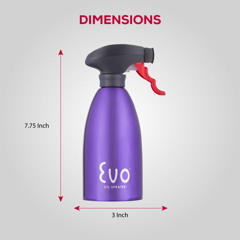 Evo pulverizador entrega 1,35 ml por pulsación para porciones