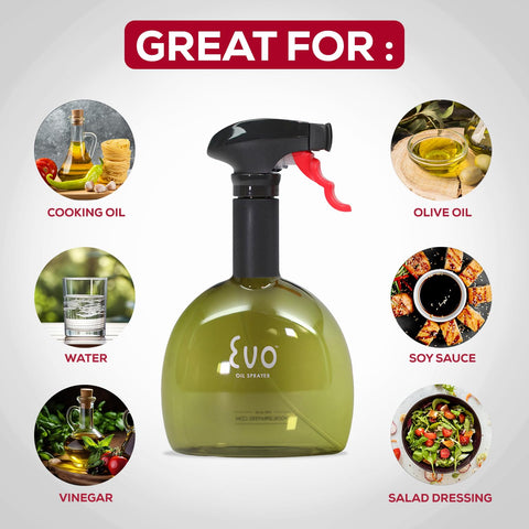 Rociador Evo Mini para aceites y vinagre, control de porciones