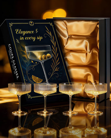 Copa Evoio para martini de espresso, mezcla clásica y moderna