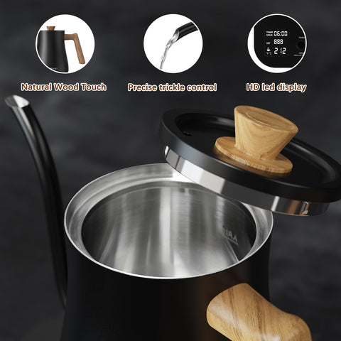 Evoloop diseño retro con acabado de madera para cocinas con estilo.