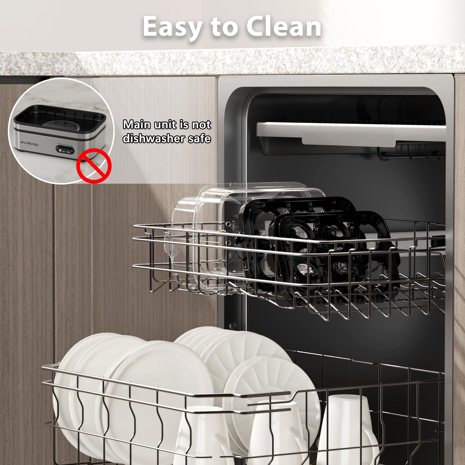 Manual con 18 recetas incluido para Evoloop Rapid.