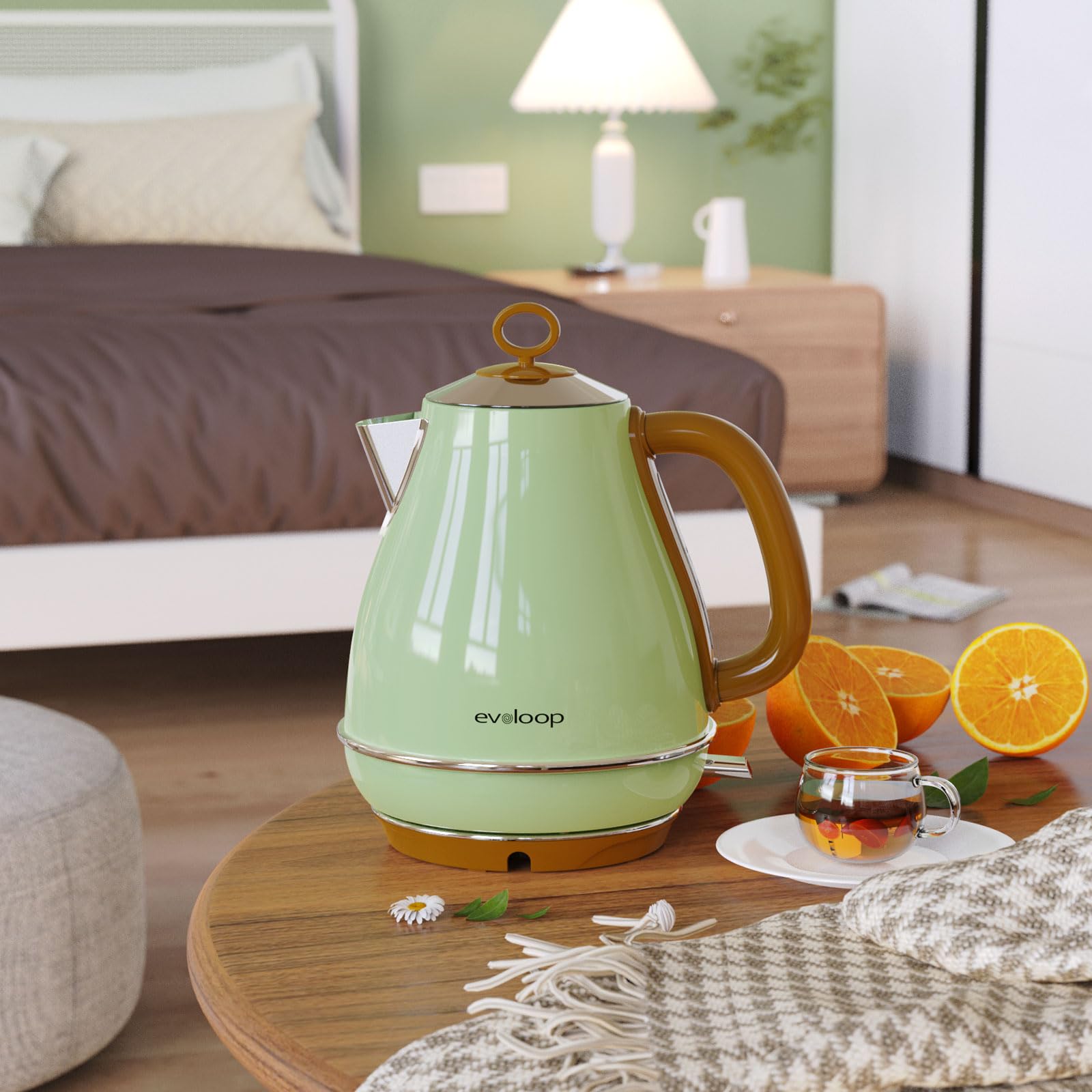 Diseño moderno y limpio Evoloop 1,7 L que encaja en cocinas modernas.