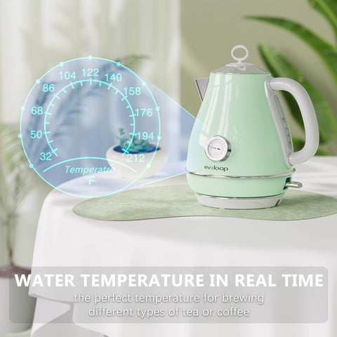 Evoloop con termómetro integrado para controlar la temperatura con precisión