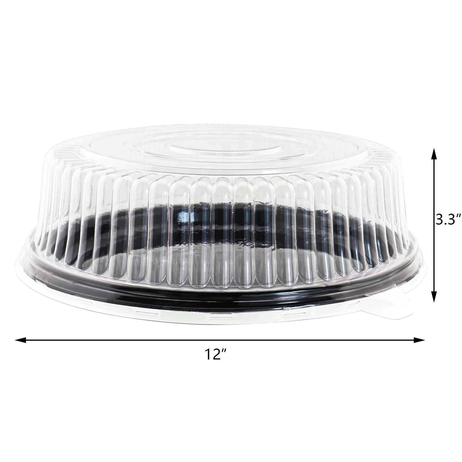 EWAFILU domo con tapa transparente para ver glaseado sin abrir