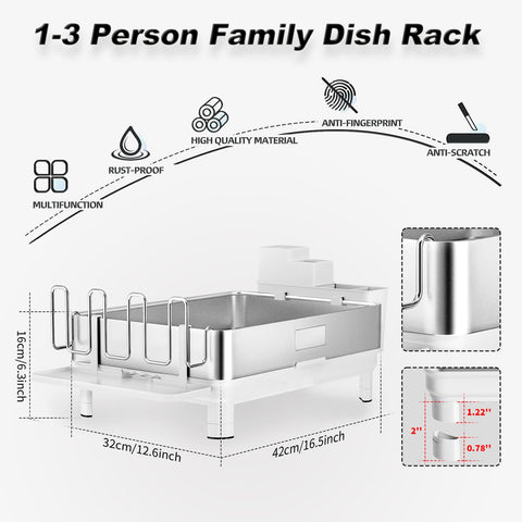Ewaiira dimensiones compactas: ajuste perfecto para cocinas pequeñas.
