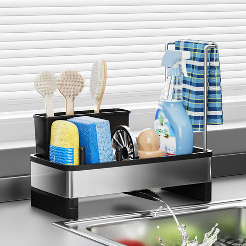 Ewaiira escurridor esponjas de acero inoxidable para evitar humedad en la cocina.