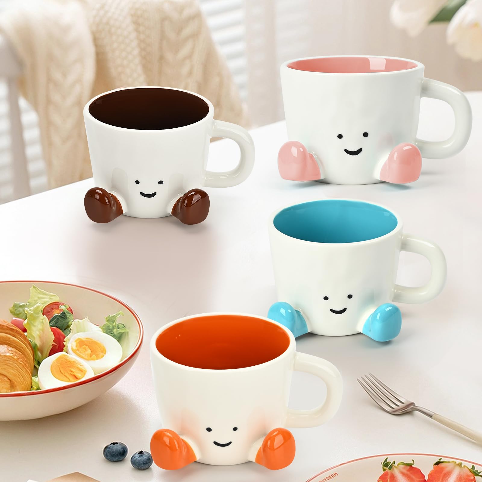 Taza EWCEFIC rosa Sakura para ritual de descanso