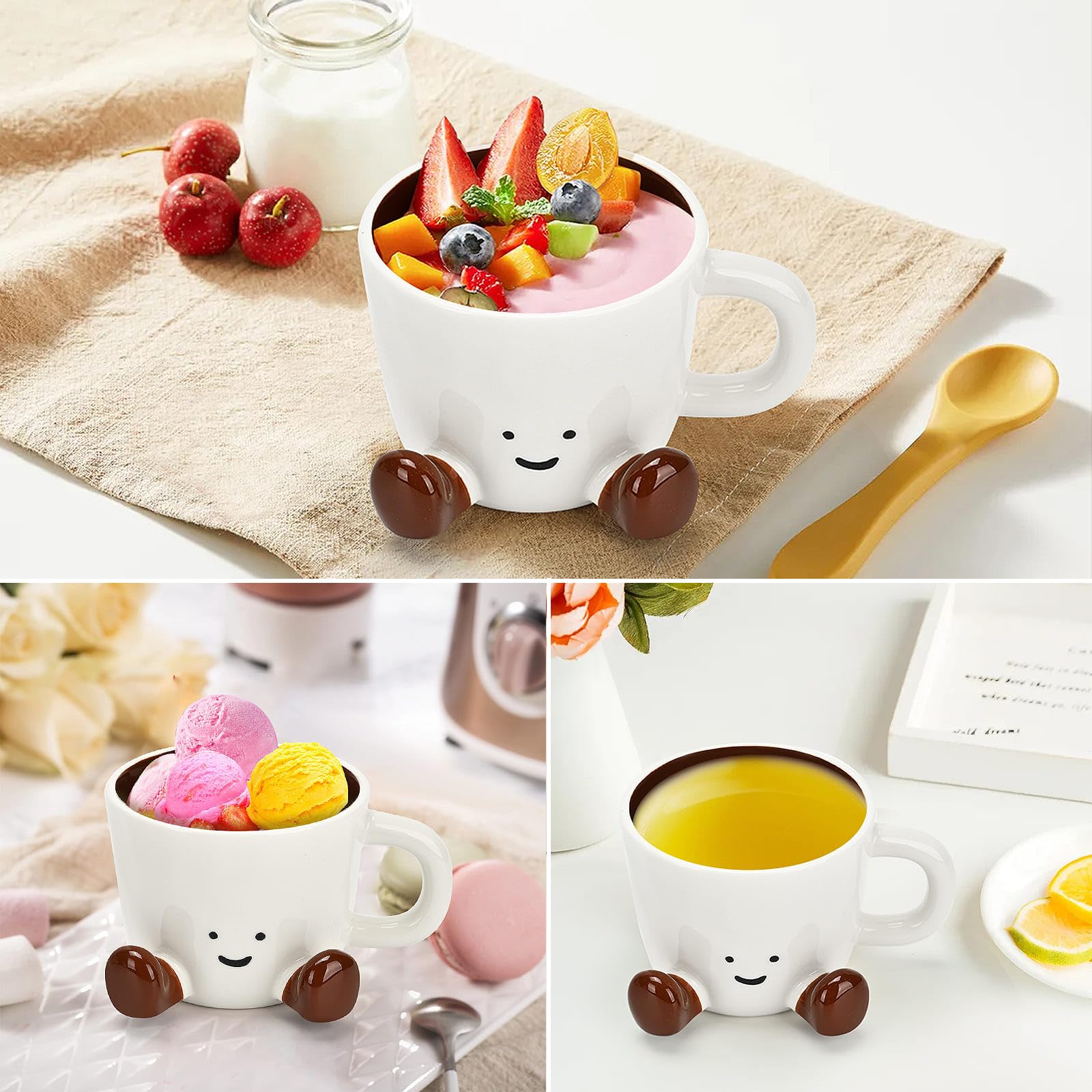 Taza EWCEFIC diseño en cuatro colores para combinar