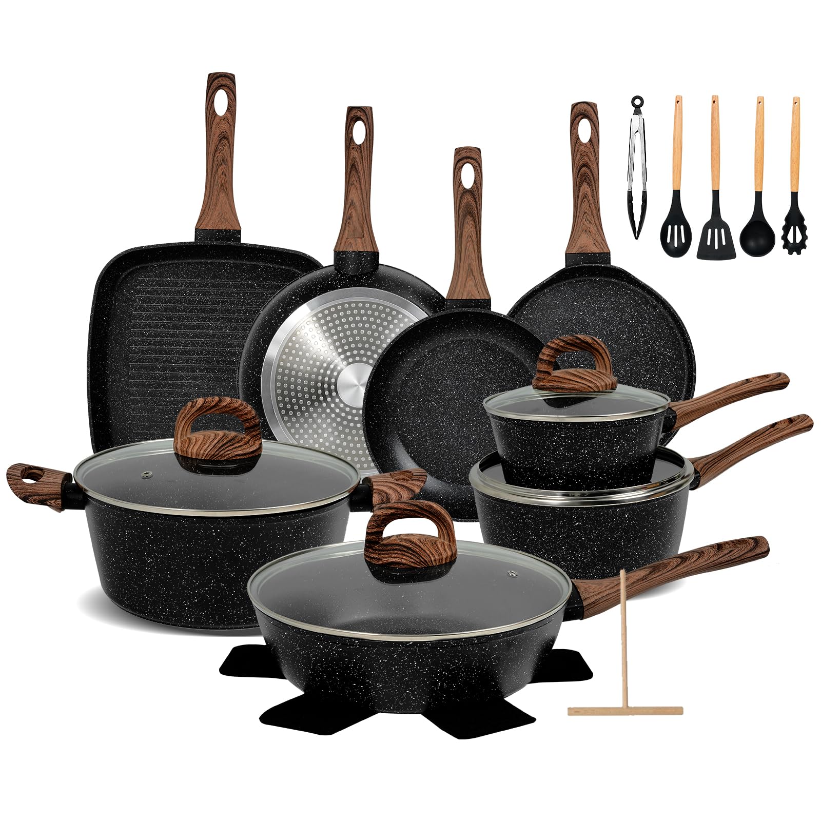 Conjunto EWFEN 25 piezas listo para cocinar en múltiples recetas