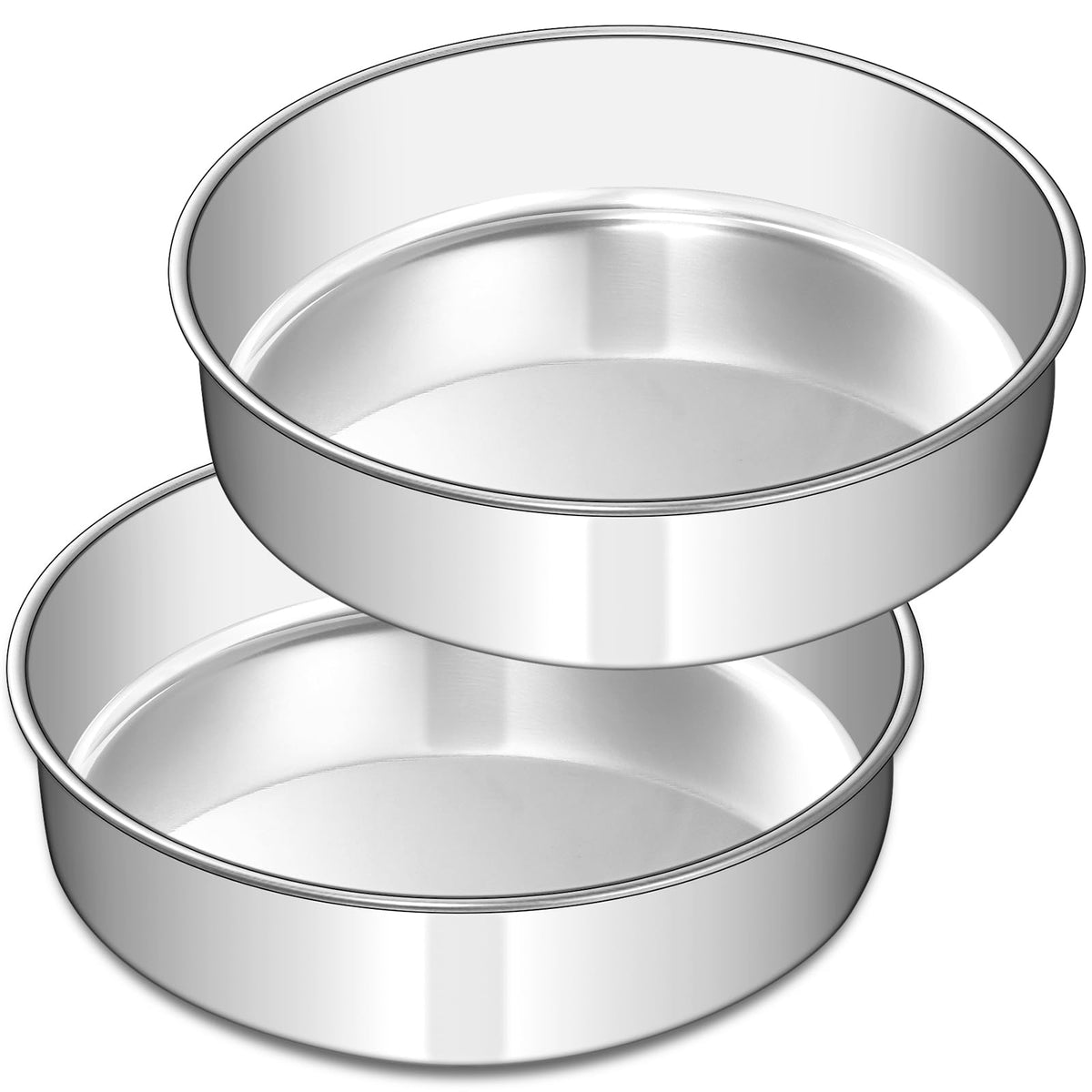 EWFEN molde-torta redondo 8pulgadas, horneado uniforme para capas de pastel