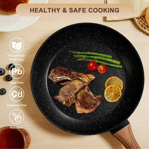 Sartén parrilla EWFEN de 11 pulgadas para sellar sabores