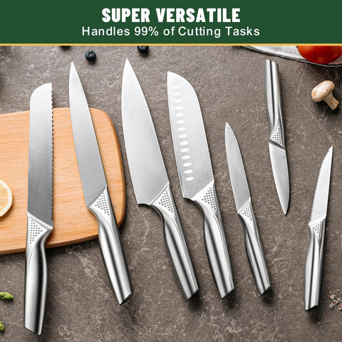 Tijeras de cocina EWFEN con bloque y afilador integrado, convierten tareas en cortes precisos.