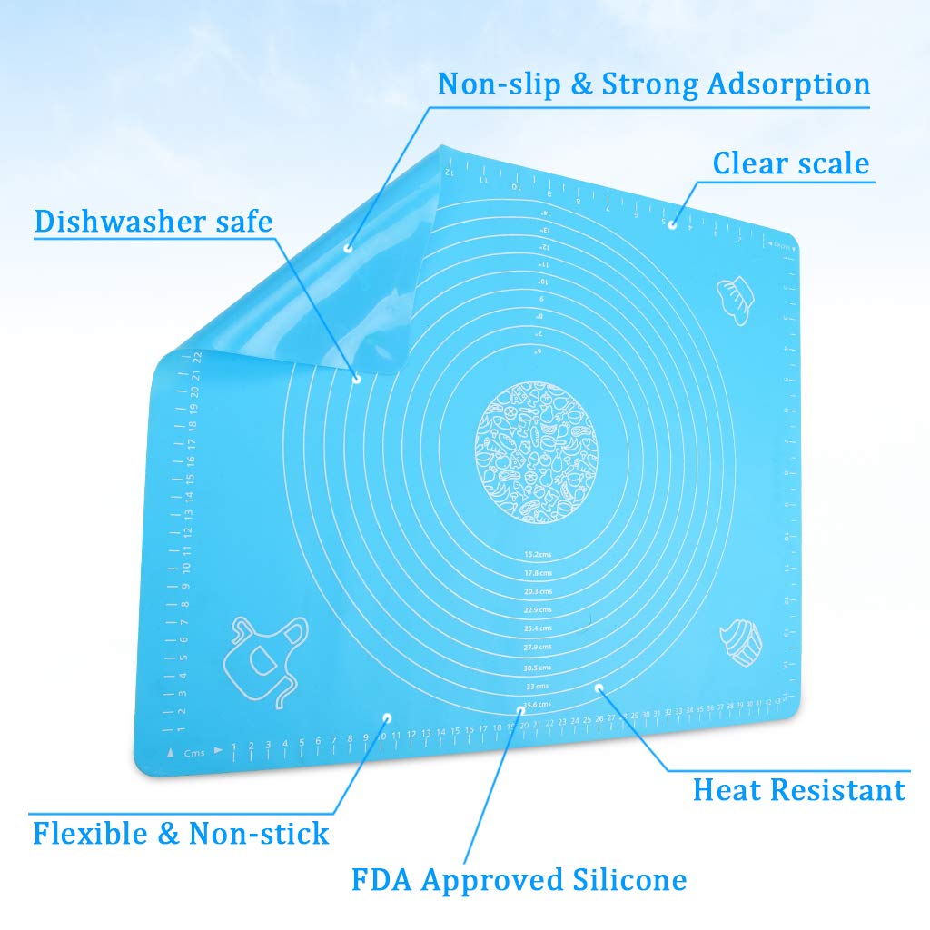 ewinever espátula de silicona para mezclar y raspar.