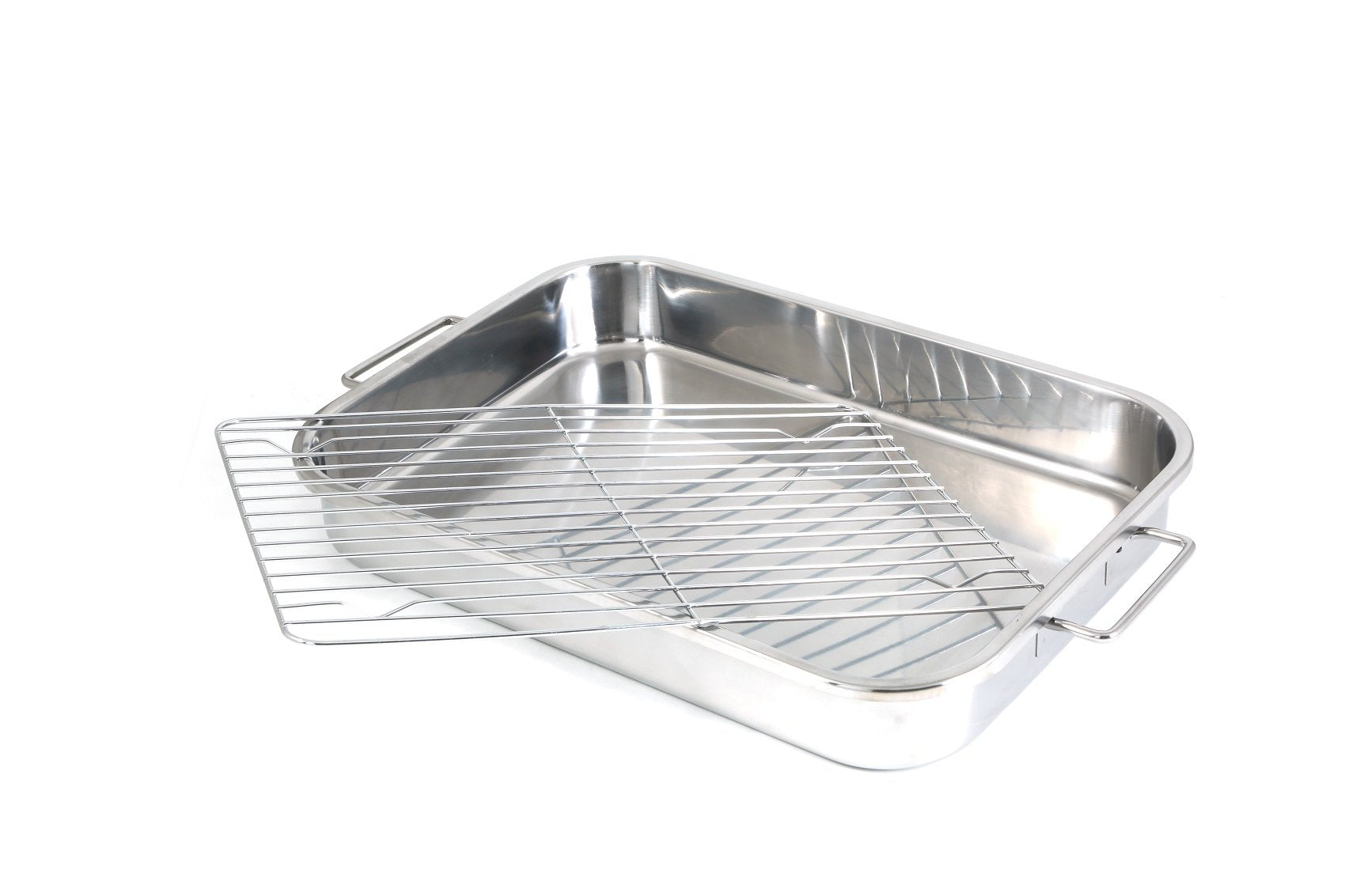 EXCELSTEEL 594: tamaño versátil para lasañas multicapa y bandeja de hornear todo en uno