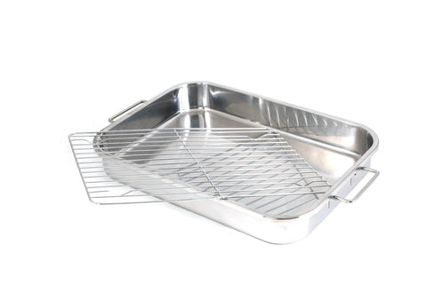 EXCELSTEEL 594: tamaño versátil para lasañas multicapa y bandeja de hornear todo en uno
