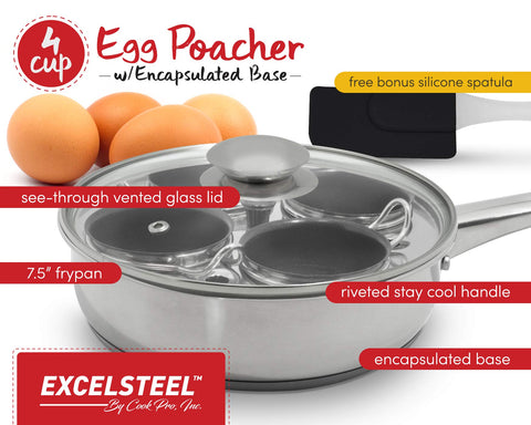 EXCELSTEEL tapa-vidrio-ventilada permite monitorear la cocción con seguridad.
