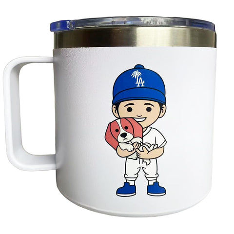 EXIGENT taza canina Los Ángeles, diseño coleccionable ideal para regalo.