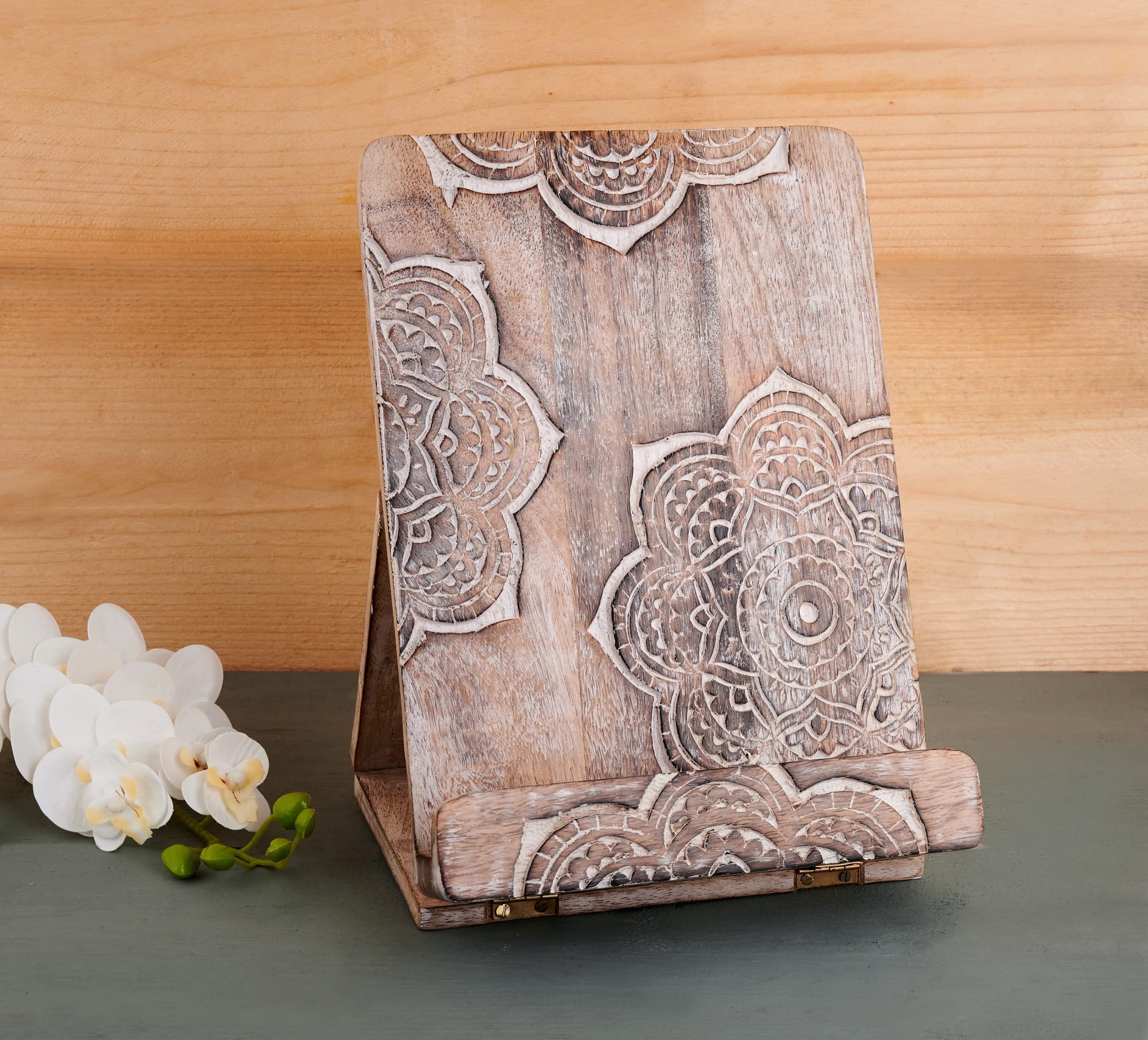 Eximious India soporte para tablet en cocina estable durante la cocción
