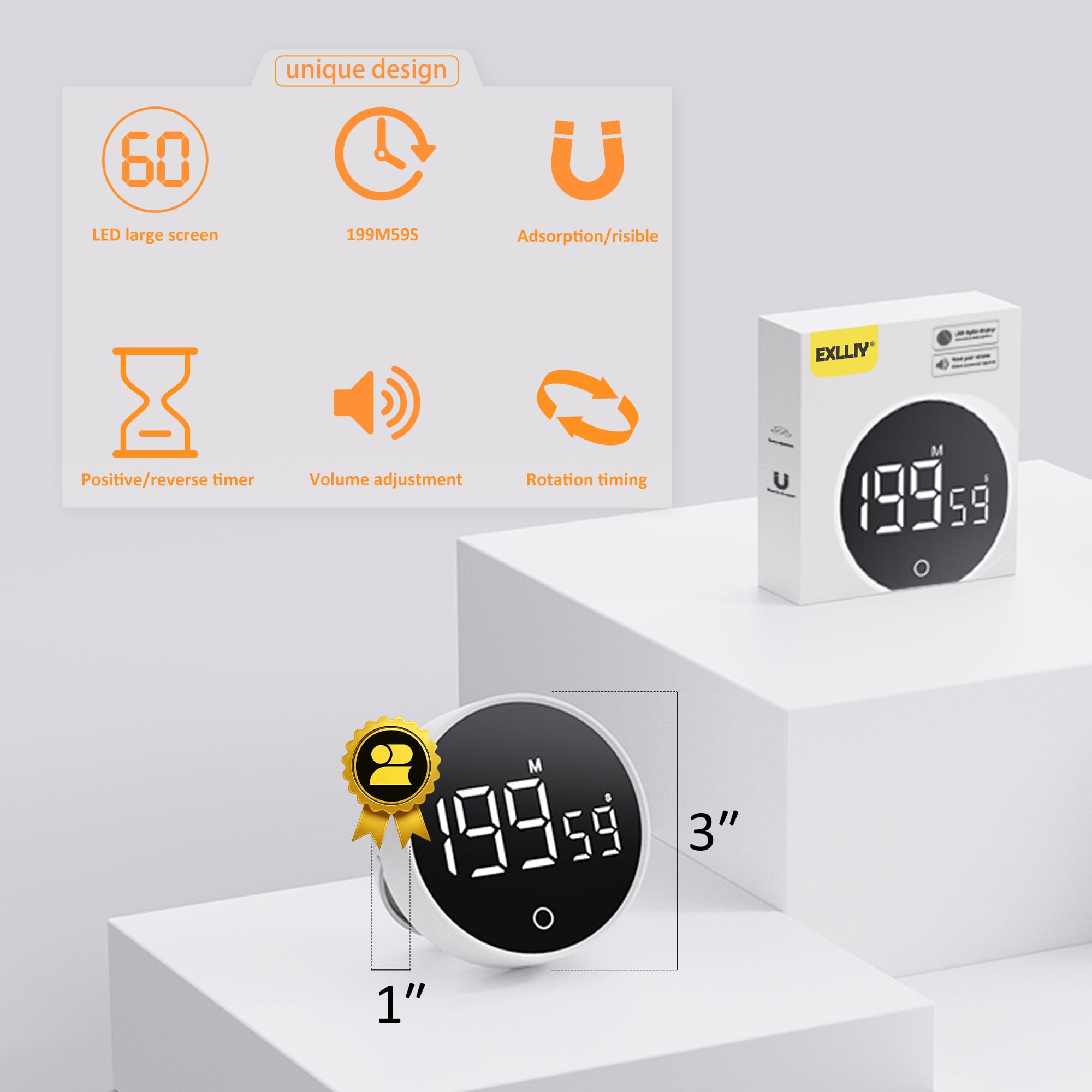 Exlliy modo ahorro de energía con pantalla que se apaga