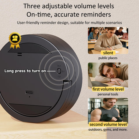 Exlliy gran pantalla LED de 3 pulgadas para lectura rápida