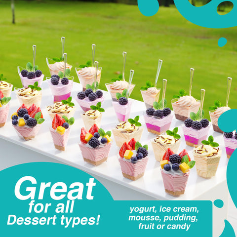 Limpieza rápida con Exquisite, copas desechables para eventos.