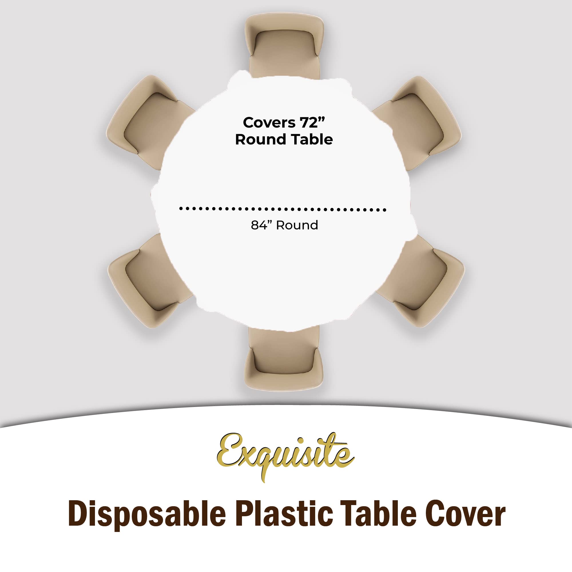 Mantel Exquisite ideal para hogares con niños durante comidas familiares.