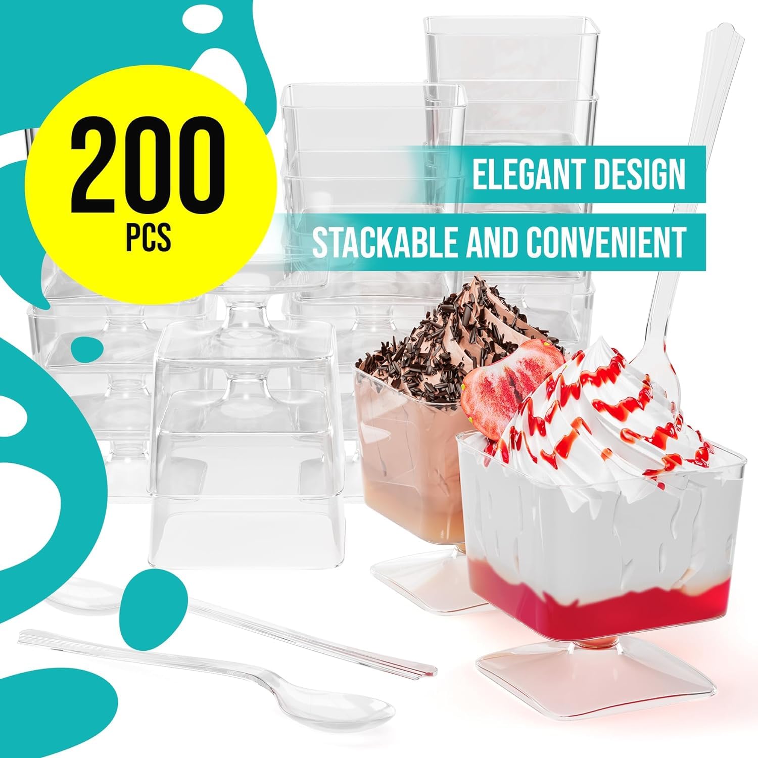 Exquisite copas para eventos, mejora la presentación en cualquier mesa