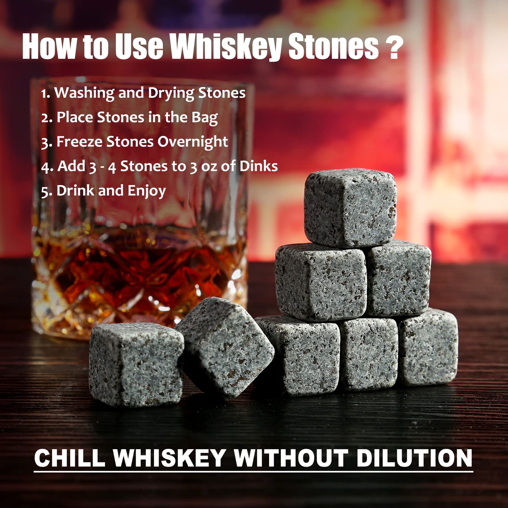 EXREIZST pinza para servir whisky con estilo.